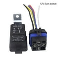 thumbnail image 2 of Xingzhi Car Relay Switch Waterproof Electronic Automotive Controller Speaker Light Automobile Vehicle Replacement Modification 12V 5Pin, 2 of 6