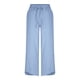 thumbnail image 4 of Pantalones de Cintura Elástica para Mujeres Casual Bolsillos de Poliéster de Color Sólido Pantalones de Lino Mujeres Verano para las Vacaciones Al Mar Y el Uso Diario, 4 of 9