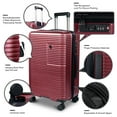 JZRSuitcase 20 inch Carry on Luggage,Suitcase with Spinner Wheels TSA