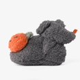 thumbnail image 4 of Baby Pumpkin Slippers, Warm Fuzzy Newborn Booties for Boys Girls, Soft Sole Infant Walking Shoes, Halloween Winter Cozy Crib Shoes, 4 of 6