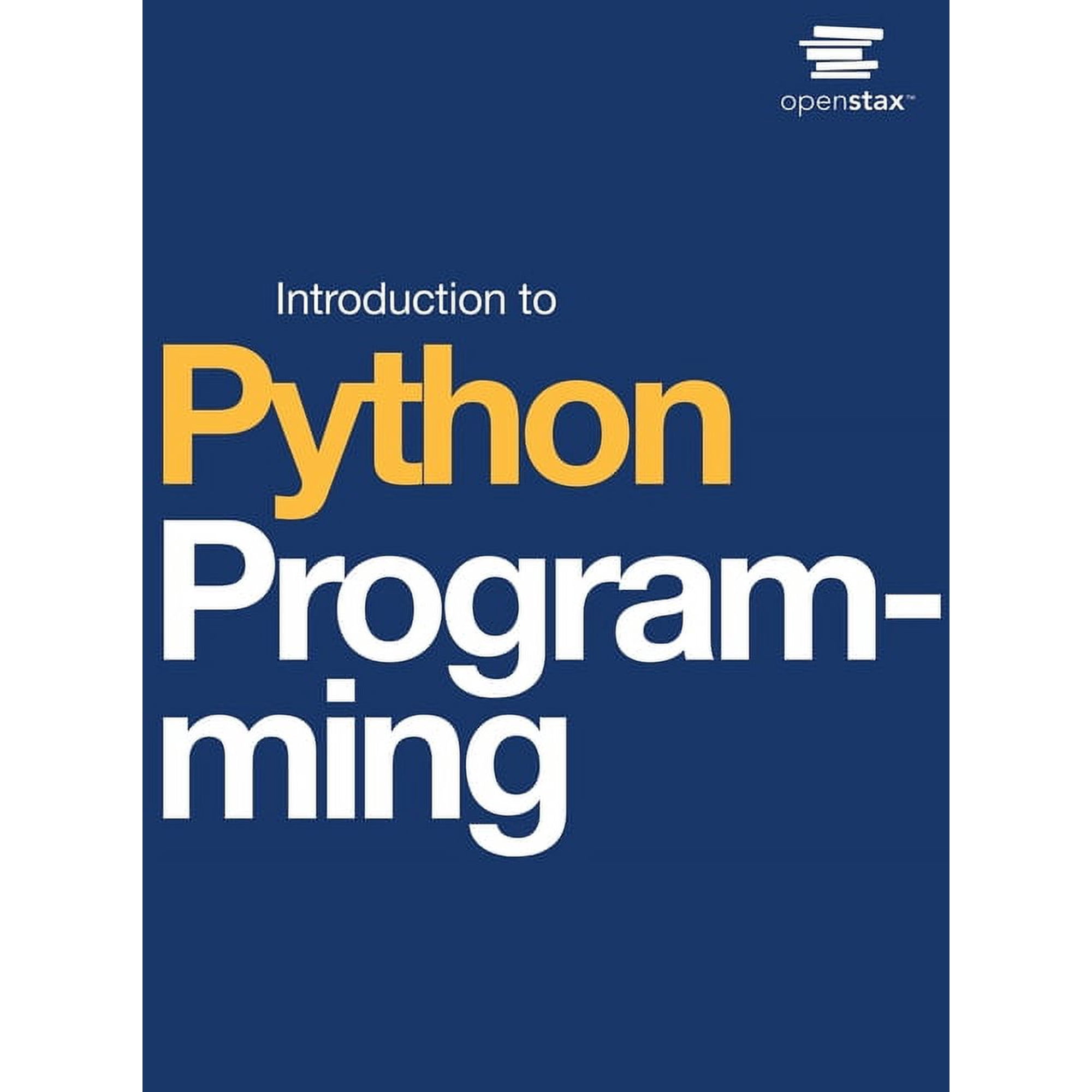 Introduction to Python Programming (Hardcover)