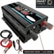 thumbnail image 3 of Inversor de corriente para coche, 4000 W, 12 V, 220 V/110 V, LED, CA, adaptador/cargador, inversor, transformador USB dual, 3 of 4