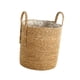 thumbnail image 4 of Cesta tejida para macetas con asas, organizador de almacenamiento M, 4 of 9