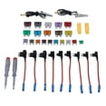 thumbnail image 4 of Kit surtido de fusibles automotrices de conductividad fuerte de fusibles de coche de 435 piezas con probador de circuito, 4 of 9
