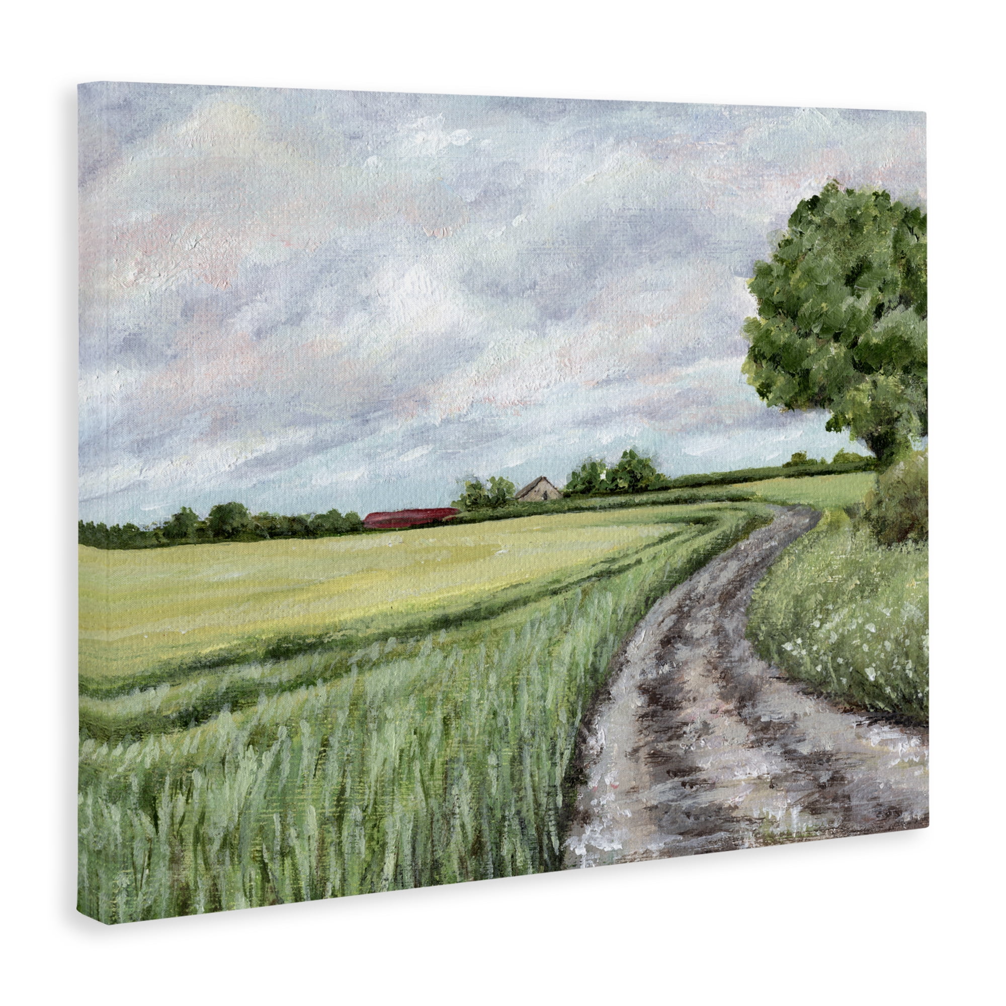 Winding Country Roads Canvas Wall Art, design by Leah Noel Art