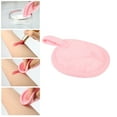 thumbnail image 4 of Almohadillas de franela Unique Bargains 3 uds removedor de maquillaje reutilizable color rosa, 4 of 7