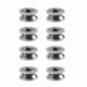 thumbnail image 5 of 10 poleas de rodamiento de bolas con ranura en V V624ZZ para sistema de movimiento lineal de rieles, 4 x 13 x 6 mm, 5 of 14