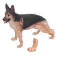 thumbnail image 1 of Figura de perro de juguete, figura de perro pastor alemán, modelo animal de simulación, figura educativa de pastor alemán, funcionalidad versátil, 1 of 14