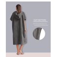 thumbnail image 2 of LLC Microfiber Changing Robe for Women and Men - Oversized Surf Poncho with Hood for Home, Beach, and Swimming, 2 of 4