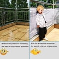 thumbnail image 4 of OULII Filet de Protection pour Rampe d'Escalier Filet de Sécurité pour Enfant pour Garde-Corps Haute Densité pour Parents 1 Pcs, 4 of 5