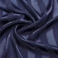 thumbnail image 5 of Womens Silk Satin Pajamas Set Sleepwear Loungewear,Navy Striped, 5 of 5