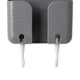 thumbnail image 5 of Estante de carga de teléfono de pared adhesivo con caja de almacenamiento de control remoto de gancho gris Ndcxsfigh Libre de BPA, 5 of 7