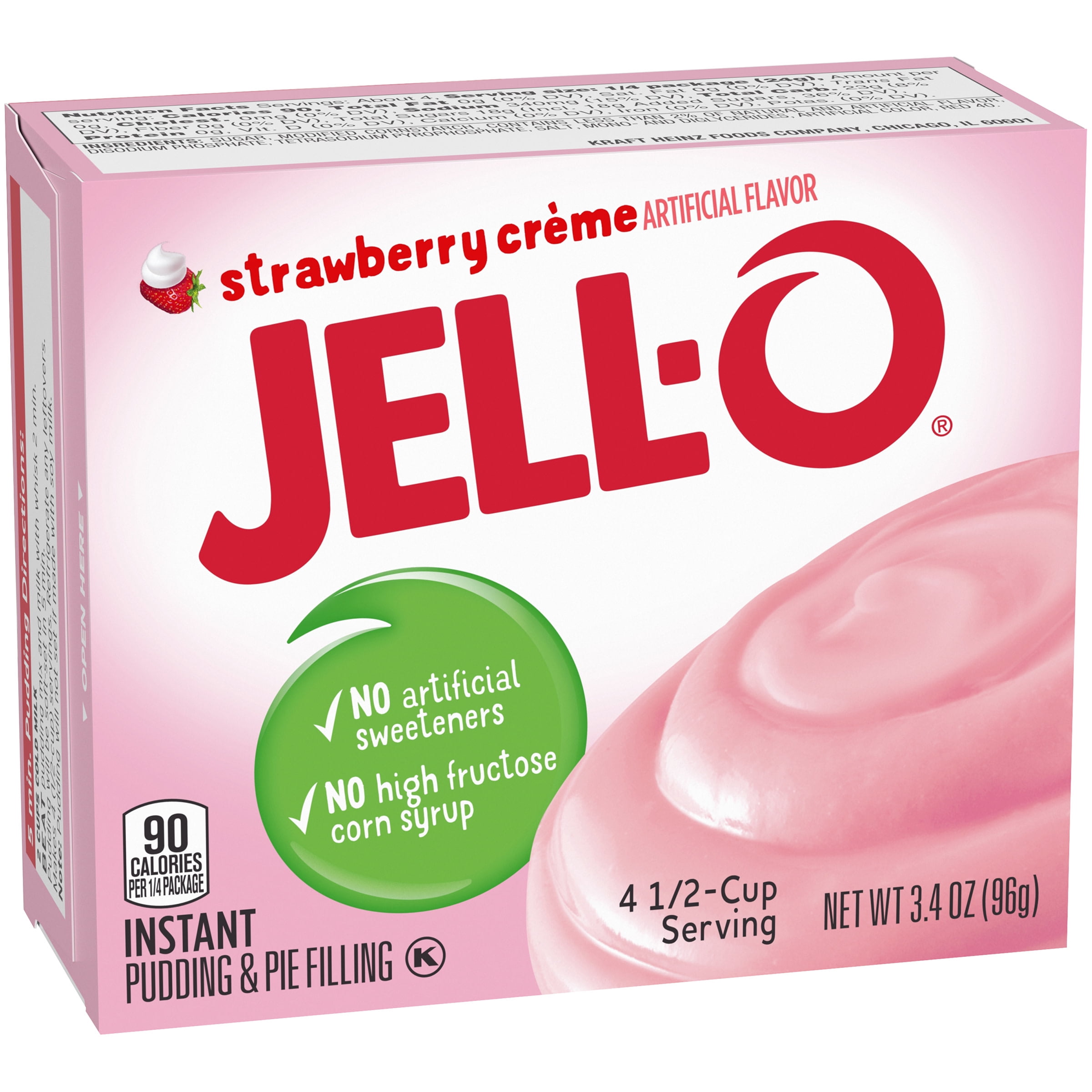Jello strawberry pudding deals