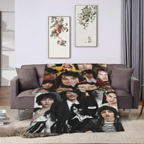 Blanket Finn Wolfhard Soft and Comfortable Wool Fleece Throw Blankets Gift for Home Decoration Sofa Office car Camping Yoga Travel Home Decoration Cozy Plush Beach