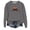 Grey [Halloween Sweatshirt for Women Clearance Sales] IDOLO6072434, variant on IDOCLOTHES Halloween Sweatshirt Women Dressy Casual Black Cat Pumpkin Printed Long Sleeve Halloween Sweaters for Women Going Out Tops Womens Fall Fashion Clothing Grey, S