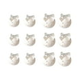 thumbnail image 2 of Kbndieu 12pcs Christmas Balls with Silver Bow Christmas Tree Decorations Ornamnets Xmas Shatterproof Foam Hanging Balls for Xmas Tree Holiday Wedding Party, 2 of 6