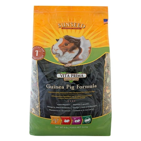 Sunseed Vita Prima Guinea Pig Formula Dry Guinea Pig Food ...