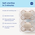 thumbnail image 5 of MAM Perfect Night Pacifier, 0-6 Months,Girl, 2 Pack, 5 of 7