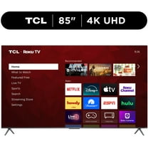 (Open Box) TCL 85" Class S4 4K UHD HDR Smart TV with Roku TV (NEW 2025) - 85S41CR