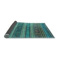 thumbnail image 2 of Ahgly Company Indoor Rectangle Southwestern Light Blue Country Area Rugs, 5' x 8', 2 of 4