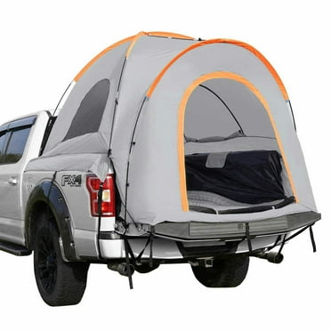 Choco Moon Truck Bed Tent, 5.5'-6' Pickup Truck Tent with Rain Layer and Carry Bag, Waterproof PU2000mm Double Layer Truck Tent for Camping, Accommodate 2-3 Person