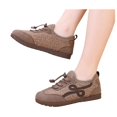 thumbnail image 5 of EKVAHL Women's Retro Platform Sneakers, Casual Fashion All-Day Comfort Cushion Walking Shoes Fall Winter Soft-Soled Shoes Sports Cotton Velvet Non-Slip Shoes, 5 of 5