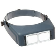 Donegan LX-5 OptiVISOR Headband Magnifier, 2.25X Magnification Optical-Grade Acrylic Lens Plate, 8" Focal Length