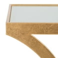 thumbnail image 6 of SAFAVIEH Sullivan Gold Leaf Accent Table Gold / White, 6 of 7