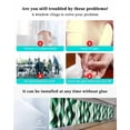 thumbnail image 3 of Window Privacy Film Green Stripe Stained Glass Window Film Decorative Sun Block Window Cover Gradient Color Geometric Modern Abstract Window Clings Static Adhesive Sticker for Bathroom 17.7"x39.3", 3 of 7