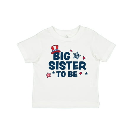

Inktastic Big Sister to Be with Stars Gift Toddler Boy Girl T-Shirt