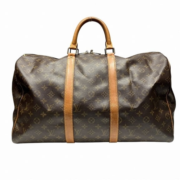 Pre-Owned Louis Vuitton Monogram Keepall 50 M41426 Handbag Boston Bag for Men and Women
