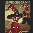 thumbnail image 2 of Men's Marvel Spider-Man: No Way Home Three Panel Poster  Graphic Tee Black X Large, 2 of 5
