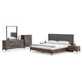 thumbnail image 6 of Limari Home Metcalf Mid-Century Veneer and MDF Wood Bedroom Chest in Gray/Walnut, 6 of 6