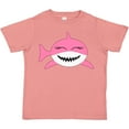thumbnail image 3 of Inktastic Cute Pink Shark Boys or Girls Toddler T-Shirt, 3 of 5