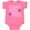 Hot Pink, variant on Inktastic Daddy's Little Girl Girls Baby Bodysuit