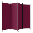 thumbnail image 7 of Room Divider Portable Room Dividers and Folding Privacy Screens, 88'' W Fabric Divider for Room Separation, 4 Panel Partition Room Dividers Freestanding Wall Divider Screen for Dorm Studio Office., 7 of 7