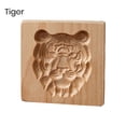thumbnail image 4 of CSChome Wooden Cookie Mold Wooden 3D Cookie Mould Set Food Grade Baking Tools, 4 of 7