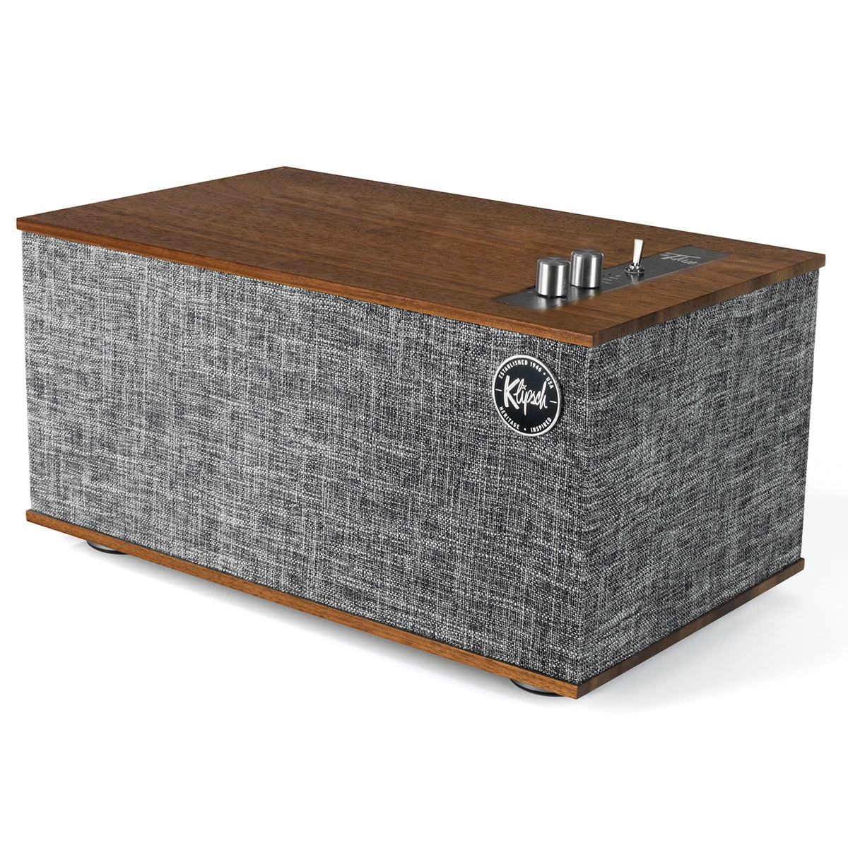 Klipsch Heritage Wireless The Three II Tabletop Stereo System (Walnut)