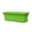 Green, variant on Rectangular Planter Box Window Flower Pot Vegetable Herb Planter Indoor Outdoor Garden Balcony Windowsill Plant Container With Drainage Tray White