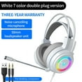 thumbnail image 6 of Gaming Headset 7.1 Stereo SVirtual Surround Bass Earphone Headphone with Mic LED Light for Computer PC Gamer Foldable, 6 of 21