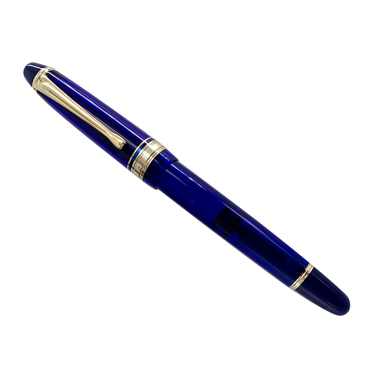 Acrylic Resin Fountain Pen, Medium Nib (0.7mm), Screw Cap, 148mm Wing Sung 699 for Office, Writing, Students