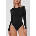 thumbnail image 2 of T-shirt Basique à Manches Longues Sans Coutures pour Femmes, 2 of 6