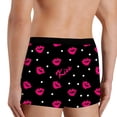 thumbnail image 5 of Gunia Mens Valentine's Day Underwear Boxer Briefs Love Heart Print Funny Novelty Cool Breathable Shorts Comfortable Breathable for Anniversary Valentines S-Xxxxxl Men's Underpants, 5 of 5