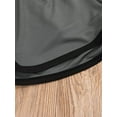 thumbnail image 4 of Mens Sport Shorts Solid Color Elastic Waist Short Pants Workout Gym Runing Quick Dry Shorts, 4 of 5