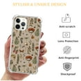 thumbnail image 2 of Vintage Plants Case for iPhone 12 Pro,Aesthetic Art Design Pattern TPU Shock-proof Cover Case, 2 of 4