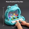 thumbnail image 4 of OATHX Baby Piano Toy Keyboard with Songs Sounds Lights Keyboard Toys Frog Musical Instrument for Toddlers Infant Preschoolers, 4 of 9
