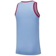 thumbnail image 3 of Men's New Era Light Blue Texas Rangers Jersey Ringer Tank Top, 3 of 3