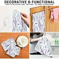 thumbnail image 7 of Coolnut Beautiful Lavender Kitchen Dish Towel Set of 1, Super Soft Absorbent Cleaning Cloth, Reusable Quick Drying Kitchen Towel for Home, Kitchen Washcloth Gift, 7 of 7