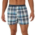 thumbnail image 4 of Hanes Men's Moisture-Wicking Boxer Underwear Pack, Cotton Blend, 10-Pack, 4 of 10