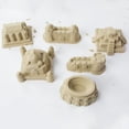 thumbnail image 2 of Juego de 6 moldes tipo castillo de Beach Sand Toys HUOGUO para niños, 2 of 4